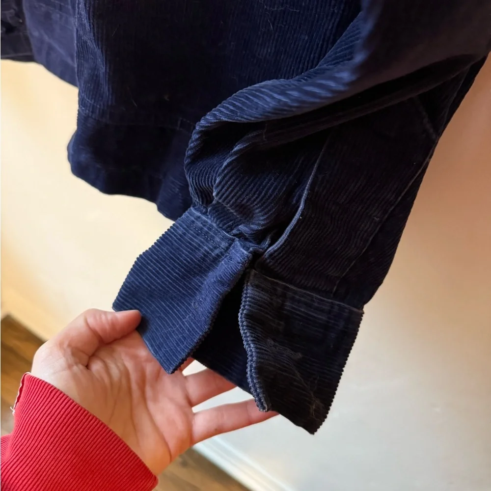 Vintage FFA Jacket, Blue Corduroy, Small - Picture 5 of 5